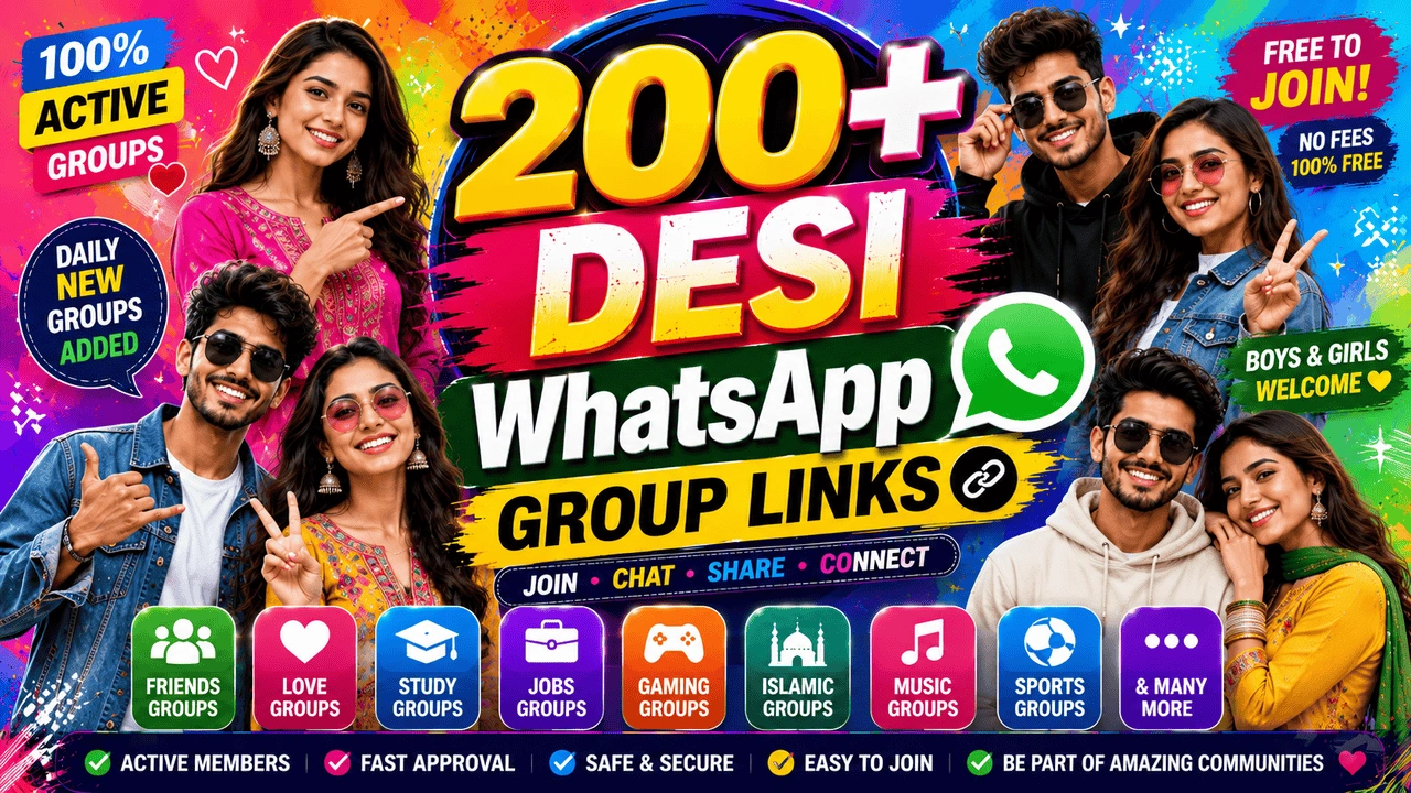 Desi WhatsApp group link Pakistan